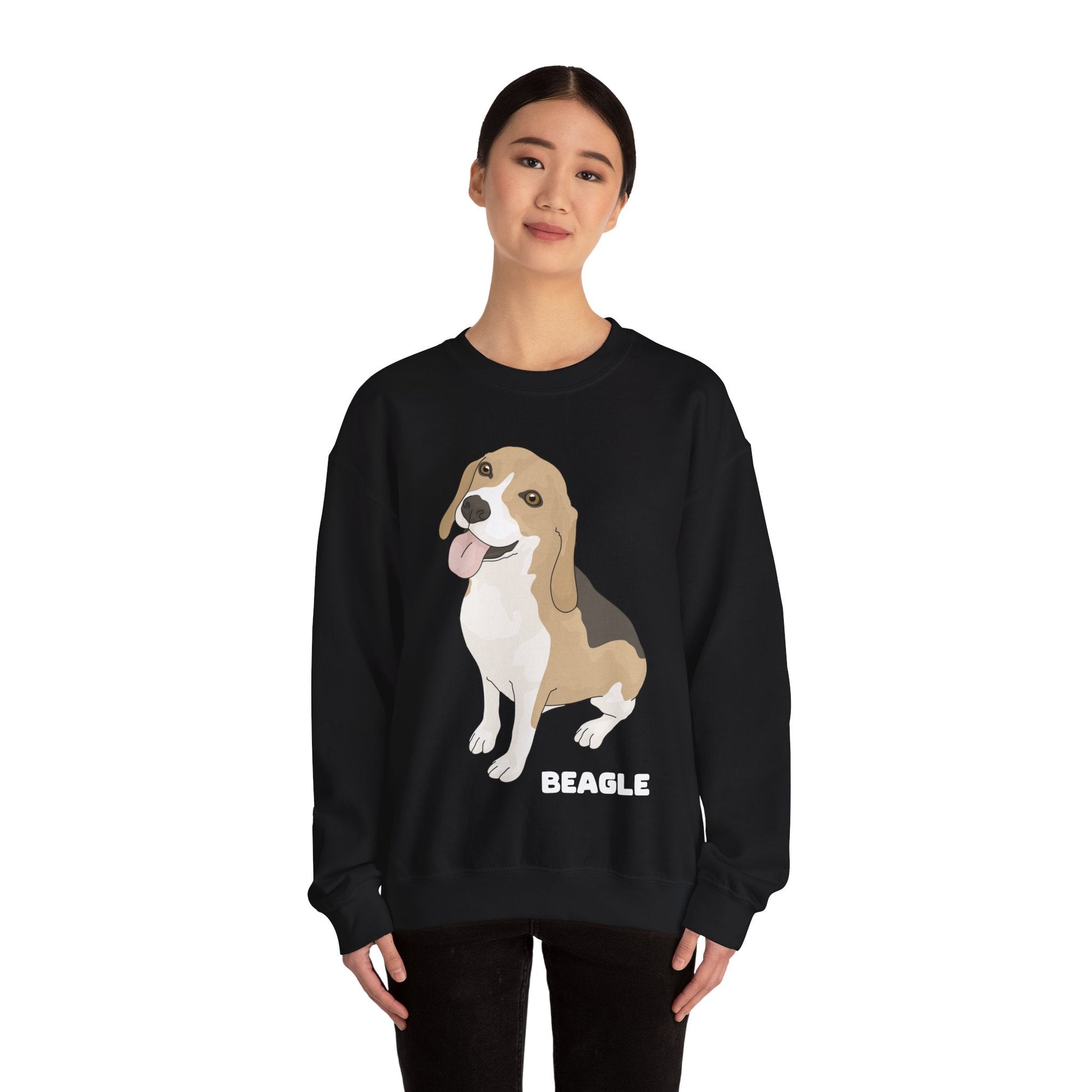 Beagle | Crewneck Sweatshirt - Detezi Designs-10870293651737396082