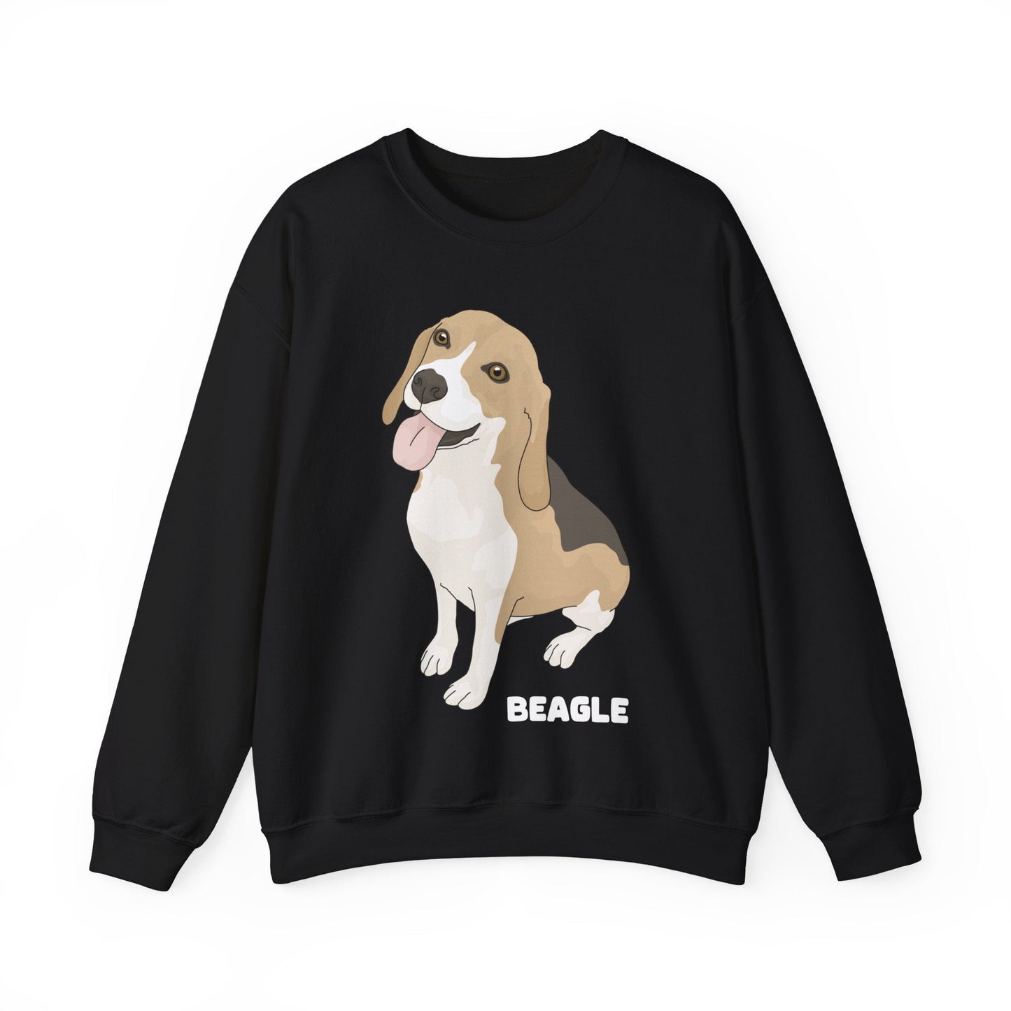 Beagle | Crewneck Sweatshirt - Detezi Designs-15241323203007994509