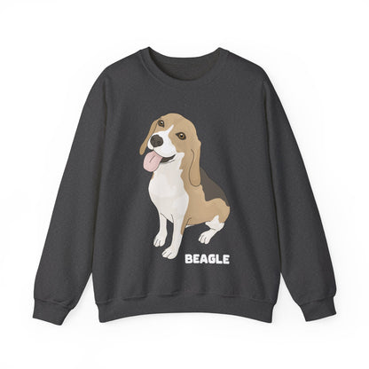 Beagle | Crewneck Sweatshirt - Detezi Designs-25051061355313898951