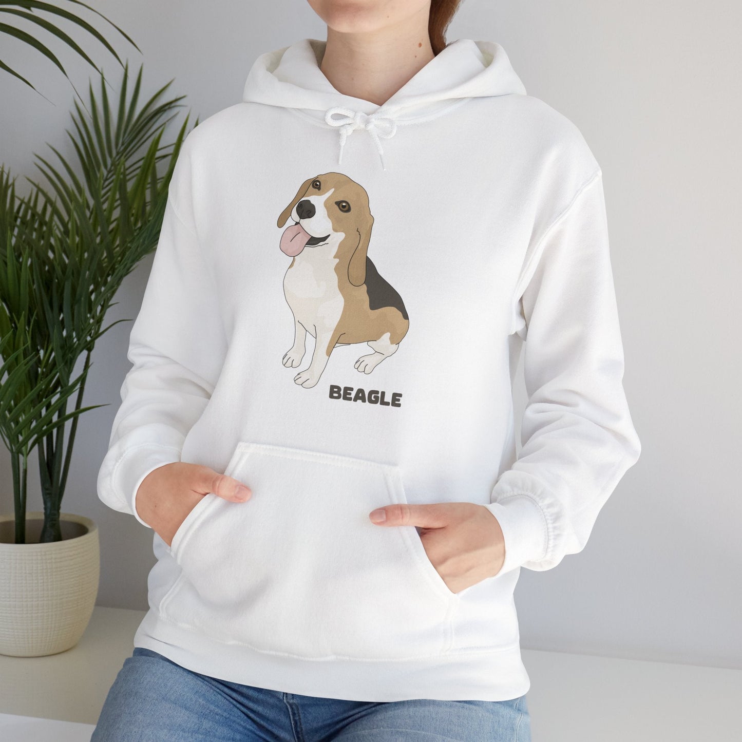 Beagle | Hooded Sweatshirt - Detezi Designs-11605496439122009791