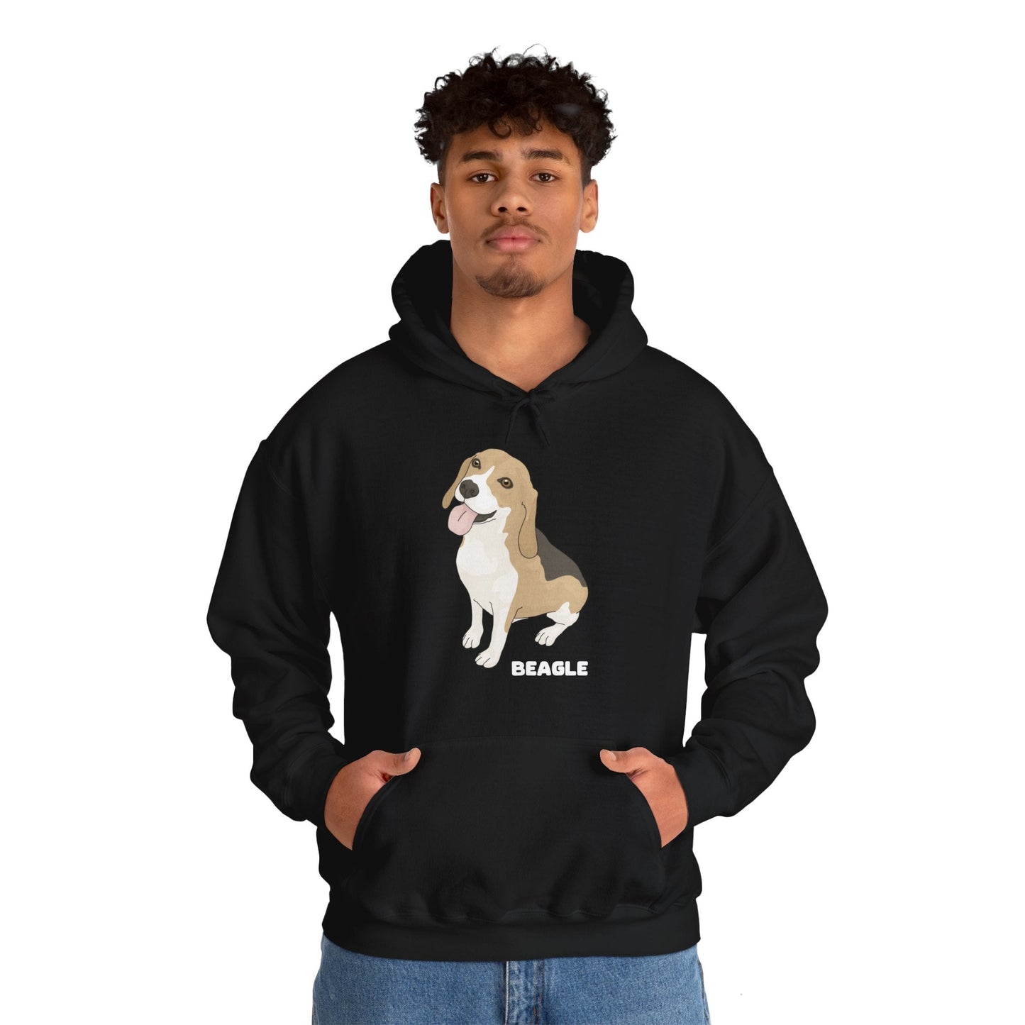 Beagle | Hooded Sweatshirt - Detezi Designs-26422381739559097702