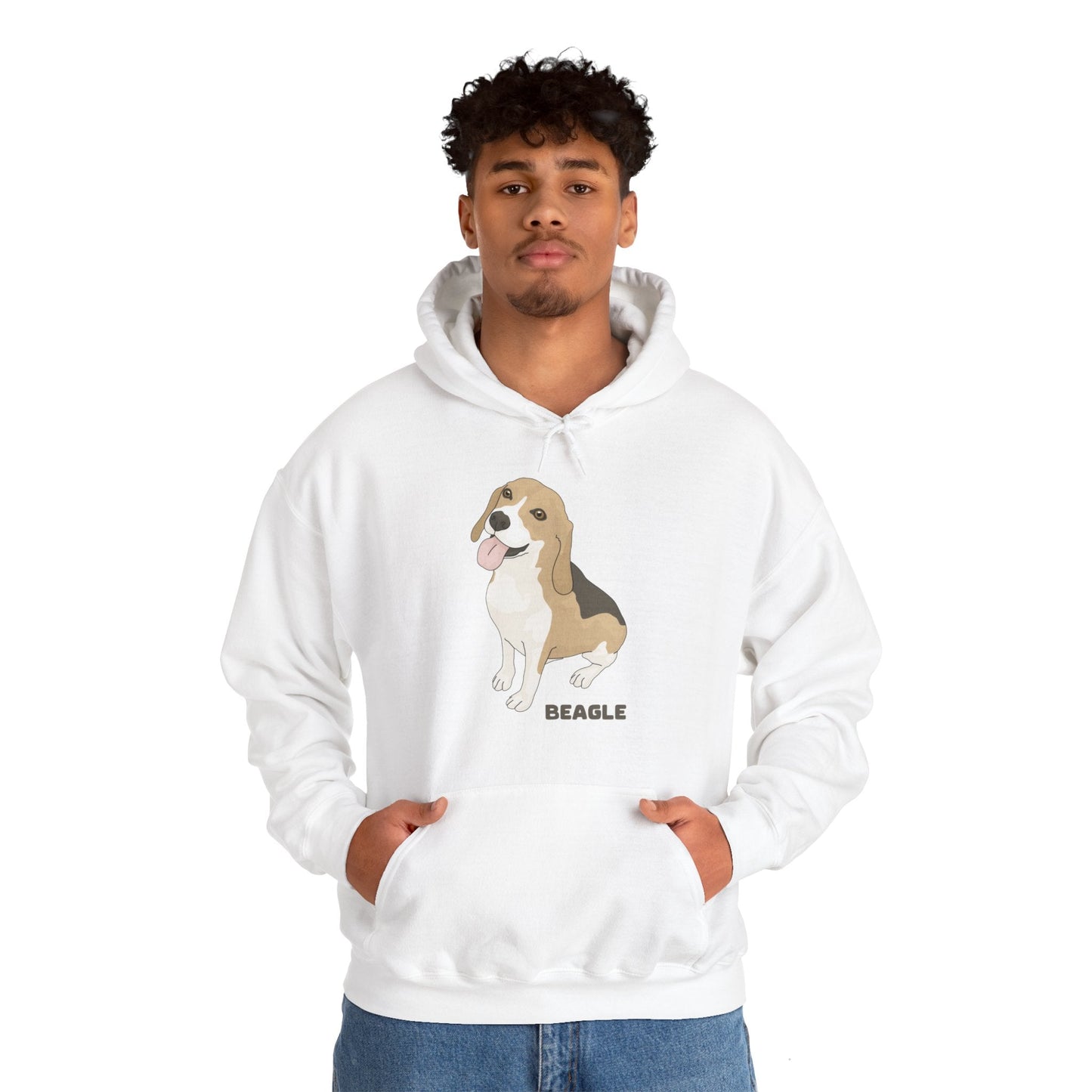 Beagle | Hooded Sweatshirt - Detezi Designs-26422381739559097702