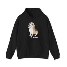 Load image into Gallery viewer, Beagle | Hooded Sweatshirt - Detezi Designs-26422381739559097702
