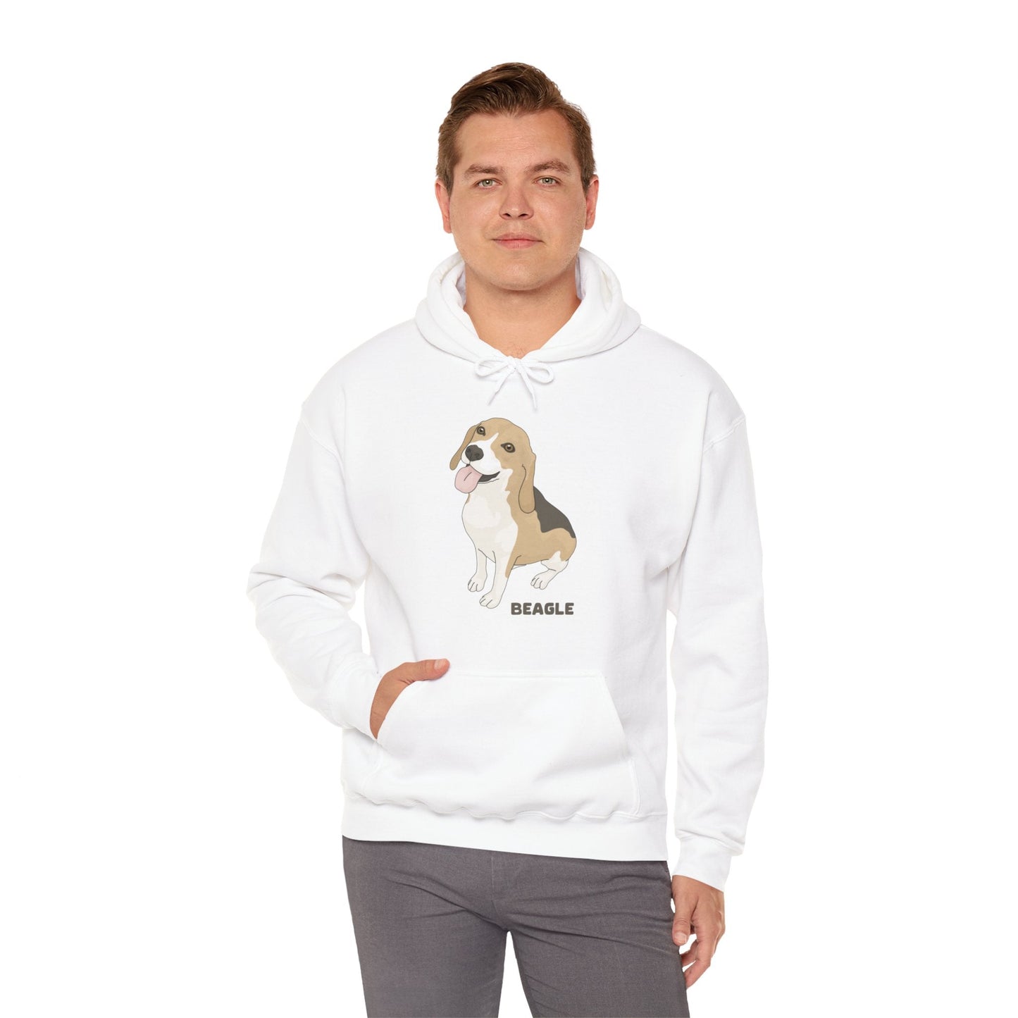 Beagle | Hooded Sweatshirt - Detezi Designs-26422381739559097702