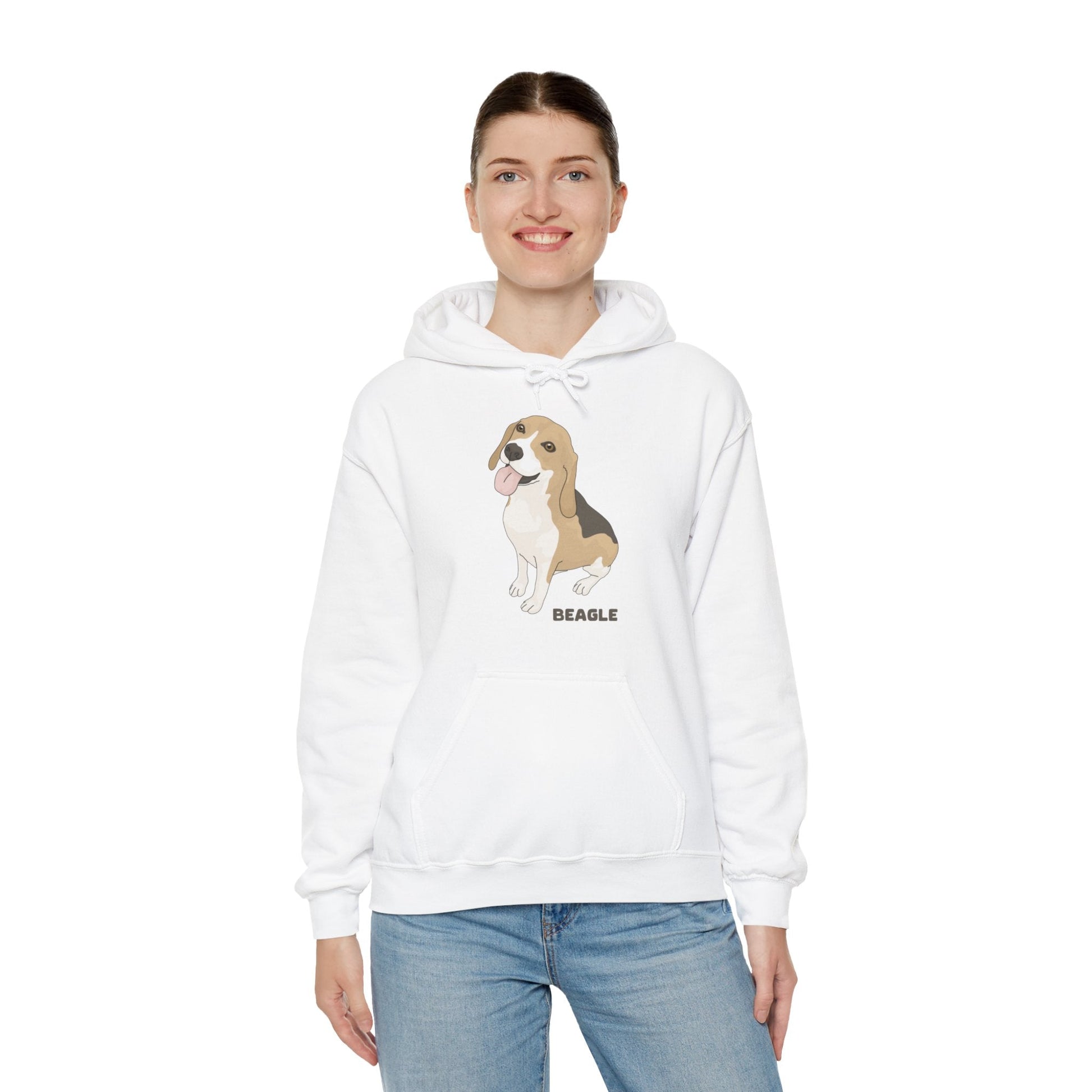 Beagle | Hooded Sweatshirt - Detezi Designs-26422381739559097702