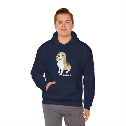 Beagle | Hooded Sweatshirt - Detezi Designs-26422381739559097702