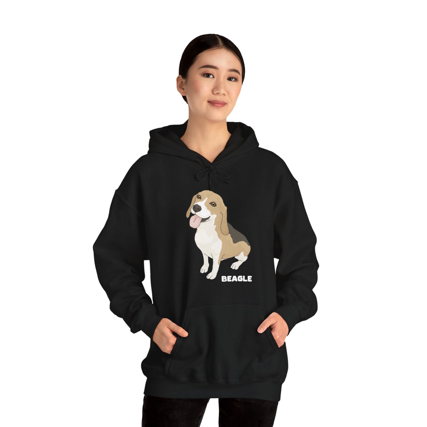 Beagle | Hooded Sweatshirt - Detezi Designs-26422381739559097702