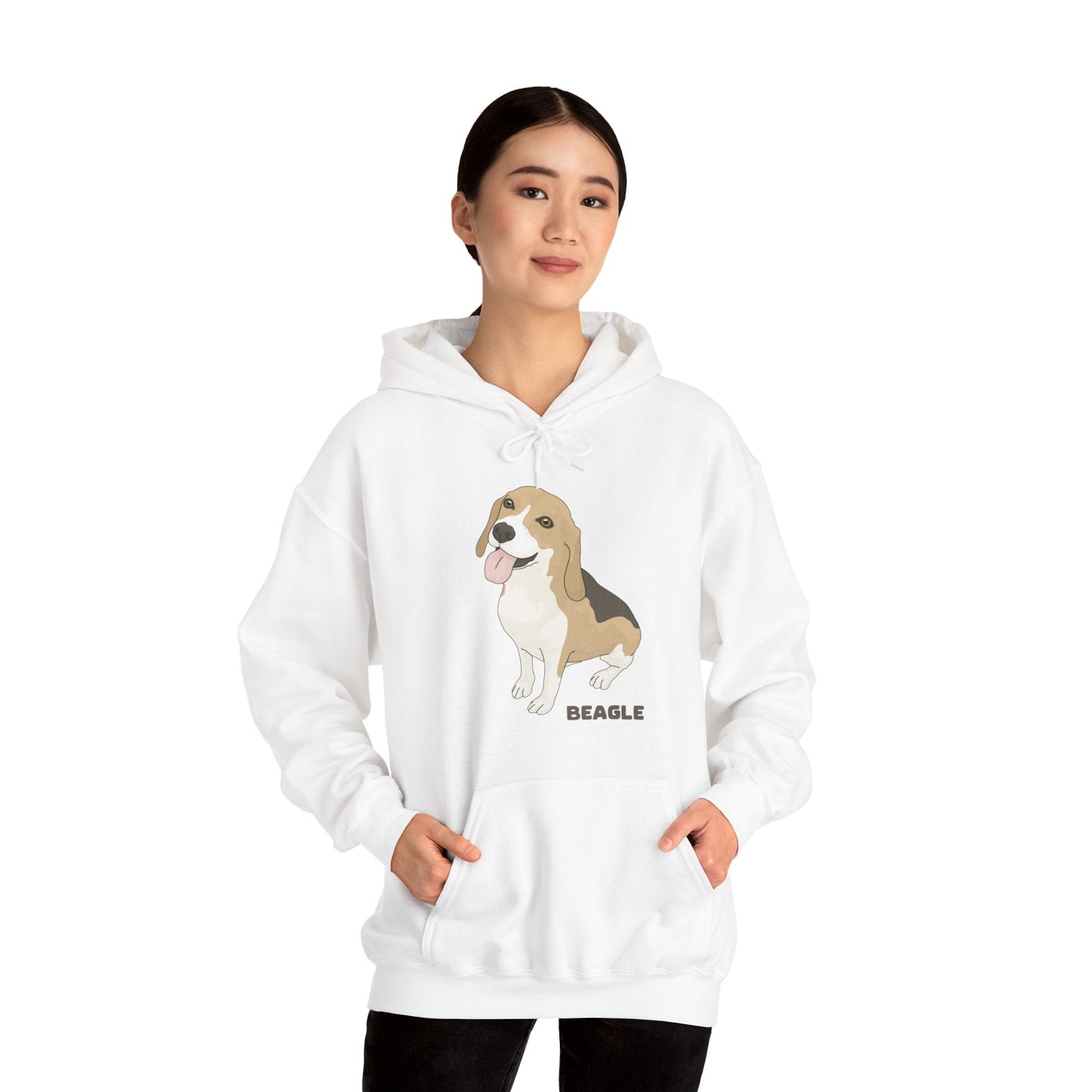 Beagle | Hooded Sweatshirt - Detezi Designs-26422381739559097702