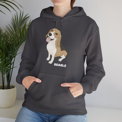 Beagle | Hooded Sweatshirt - Detezi Designs-26422381739559097702