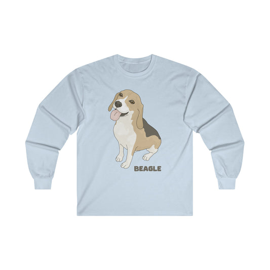 Beagle | Long Sleeve Tee - Detezi Designs-84329519206831643184