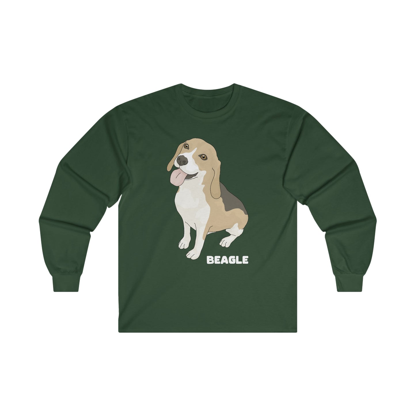 Beagle | Long Sleeve Tee - Detezi Designs-94846862090220698226