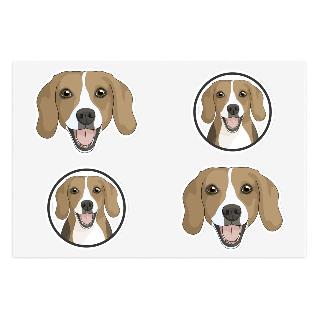 Beagle | Sticker Sheet - Detezi Designs-22870966881336367345