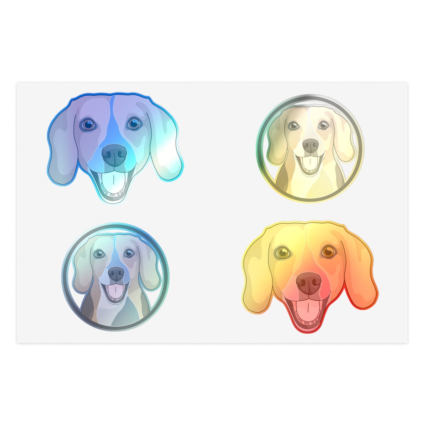 Beagle | Sticker Sheet - Detezi Designs-32496290808300616174