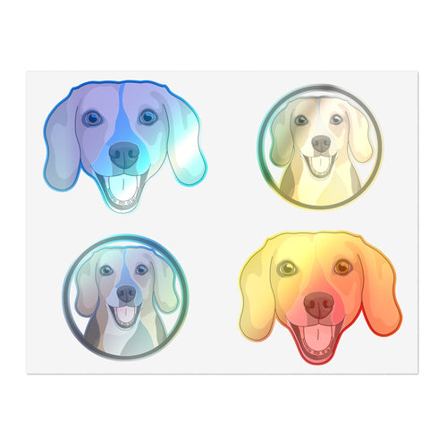 Beagle | Sticker Sheet - Detezi Designs-86590539315718805799