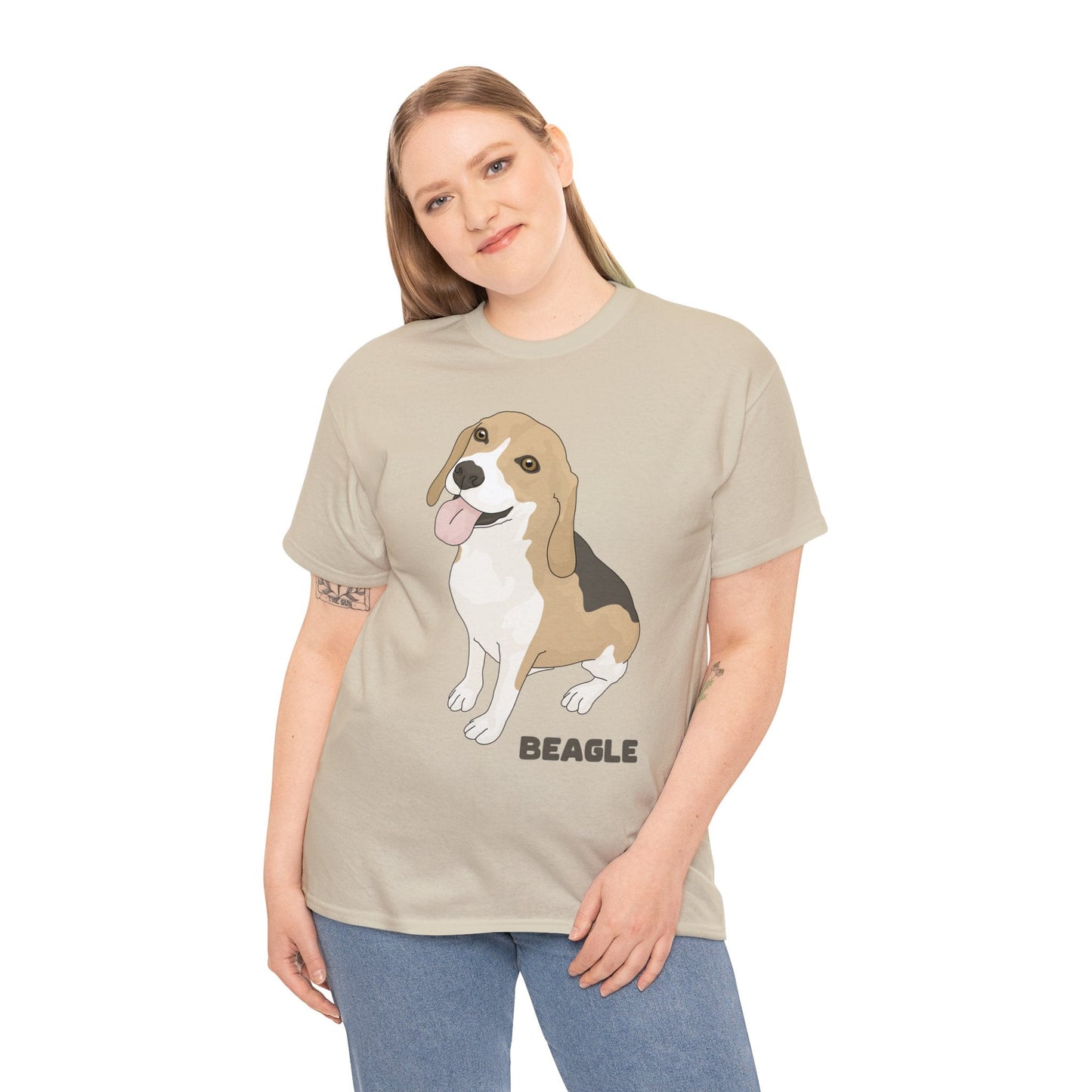 Beagle | T-shirt - Detezi Designs-24615632686526146166