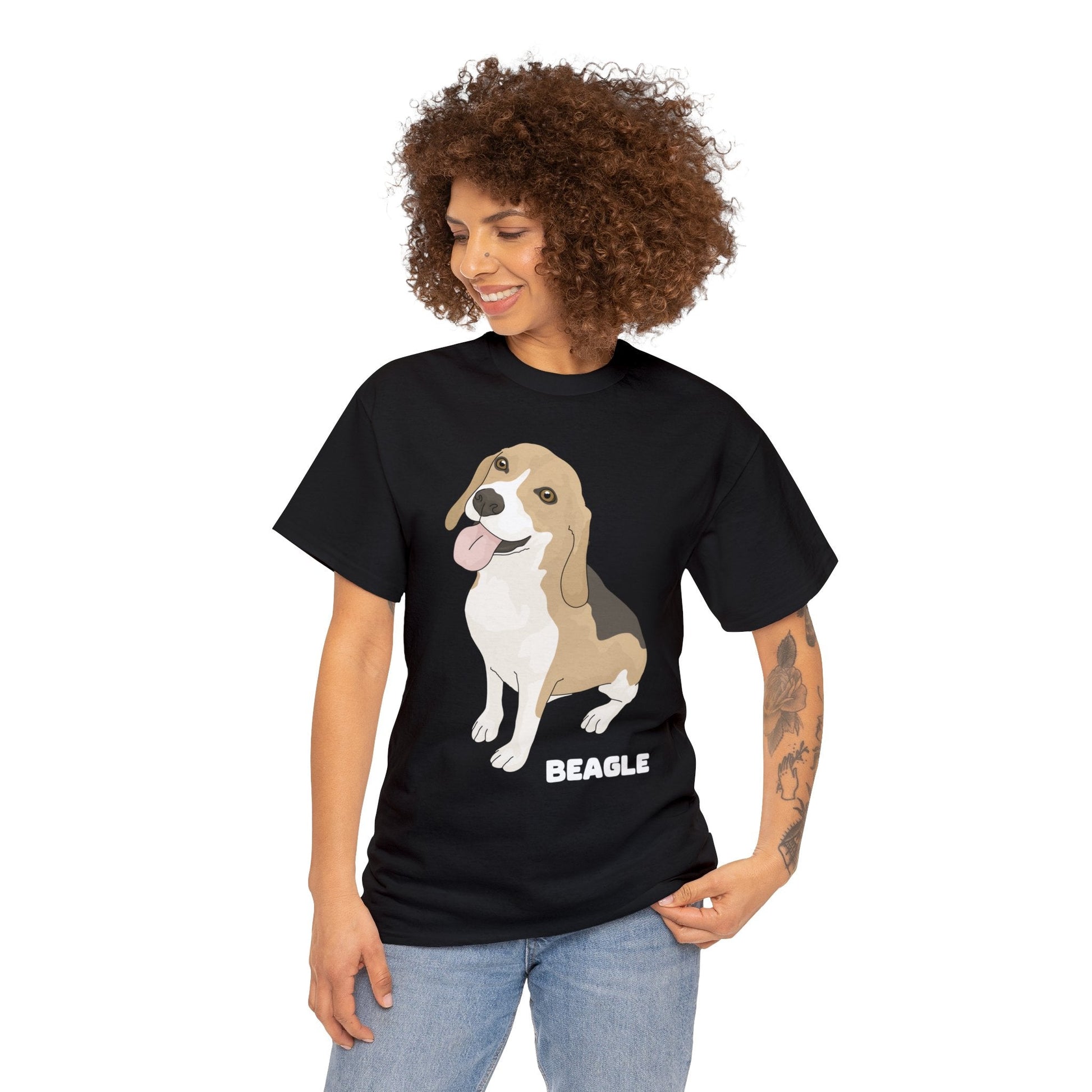 Beagle | T-shirt - Detezi Designs-24615632686526146166