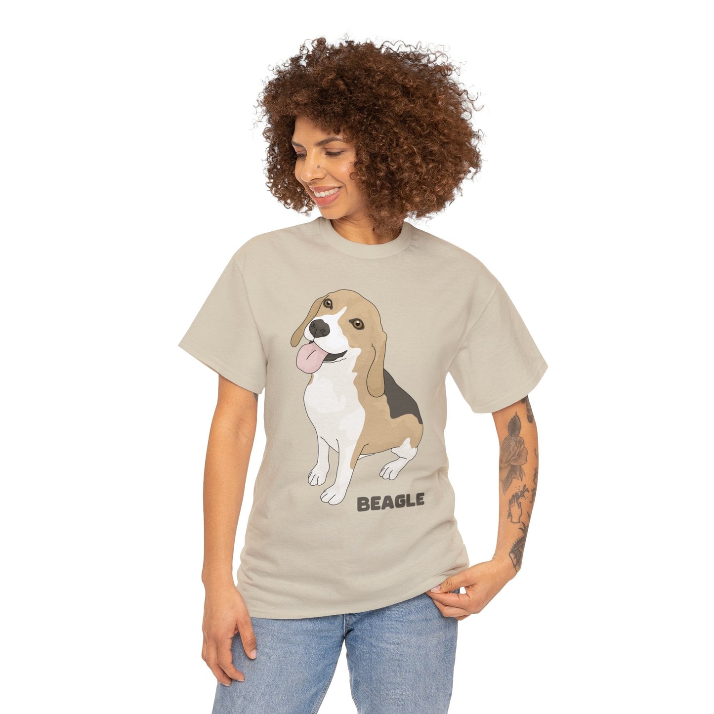 Beagle | T-shirt - Detezi Designs-24615632686526146166