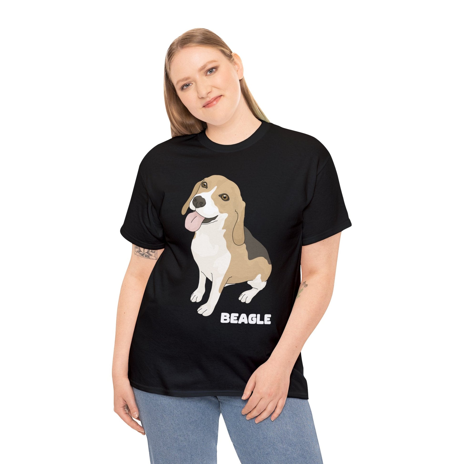 Beagle | T-shirt - Detezi Designs-24615632686526146166