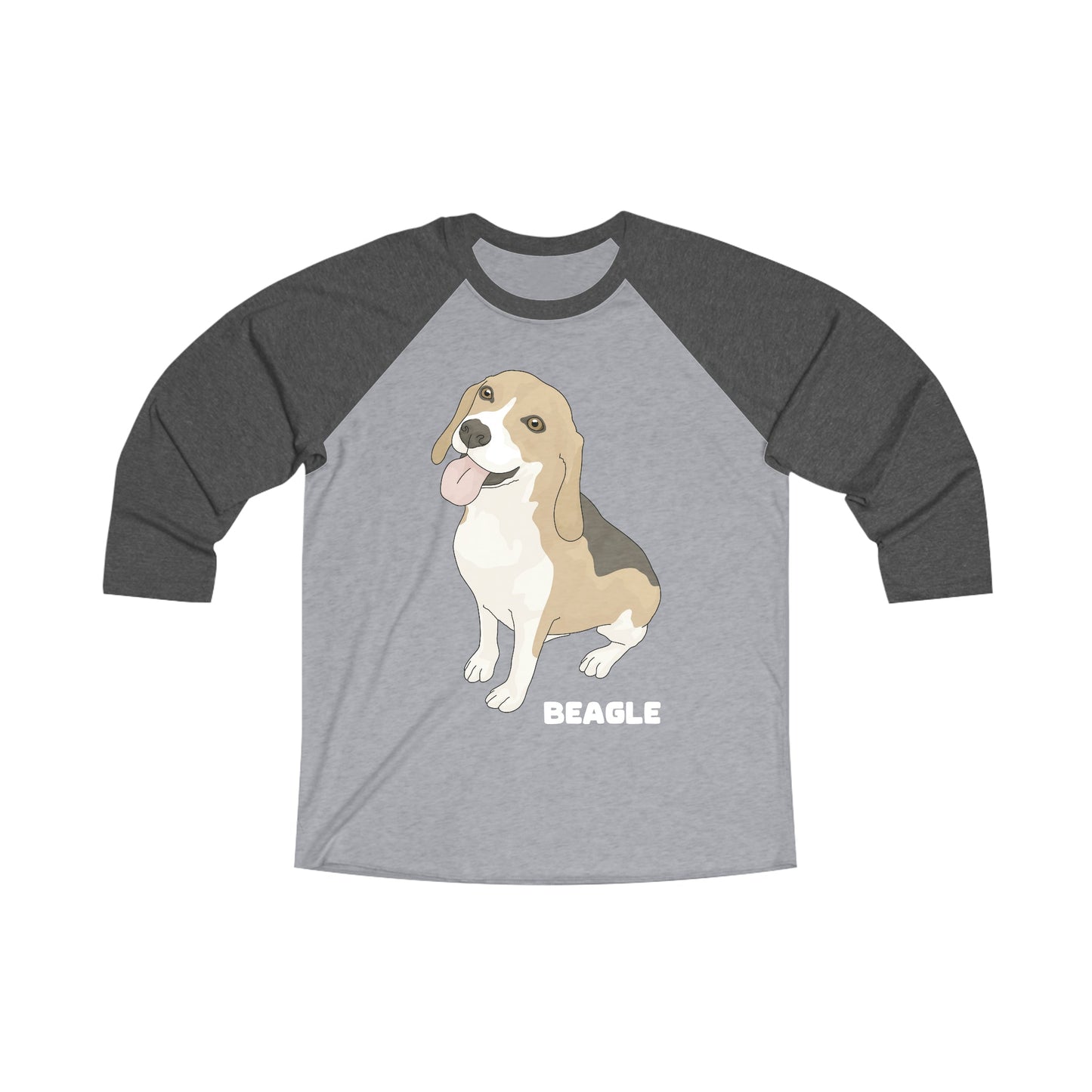 Beagle | Unisex 3\4 Sleeve Tee - Detezi Designs-39044251529919491227