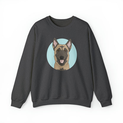 Belgian Malinois | Crewneck Sweatshirt - Detezi Designs-17486128278608655340