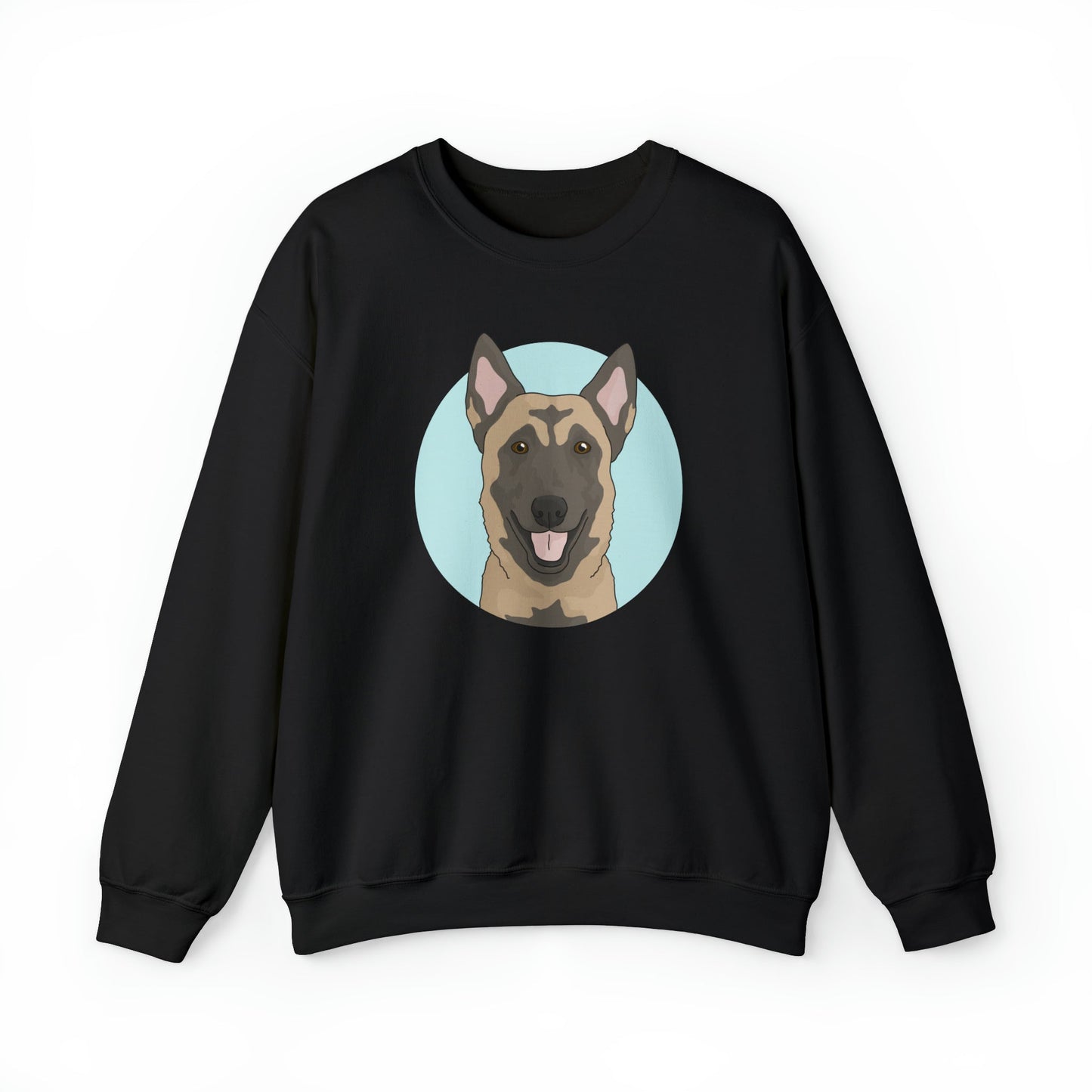 Belgian Malinois | Crewneck Sweatshirt - Detezi Designs-77991327124382537465