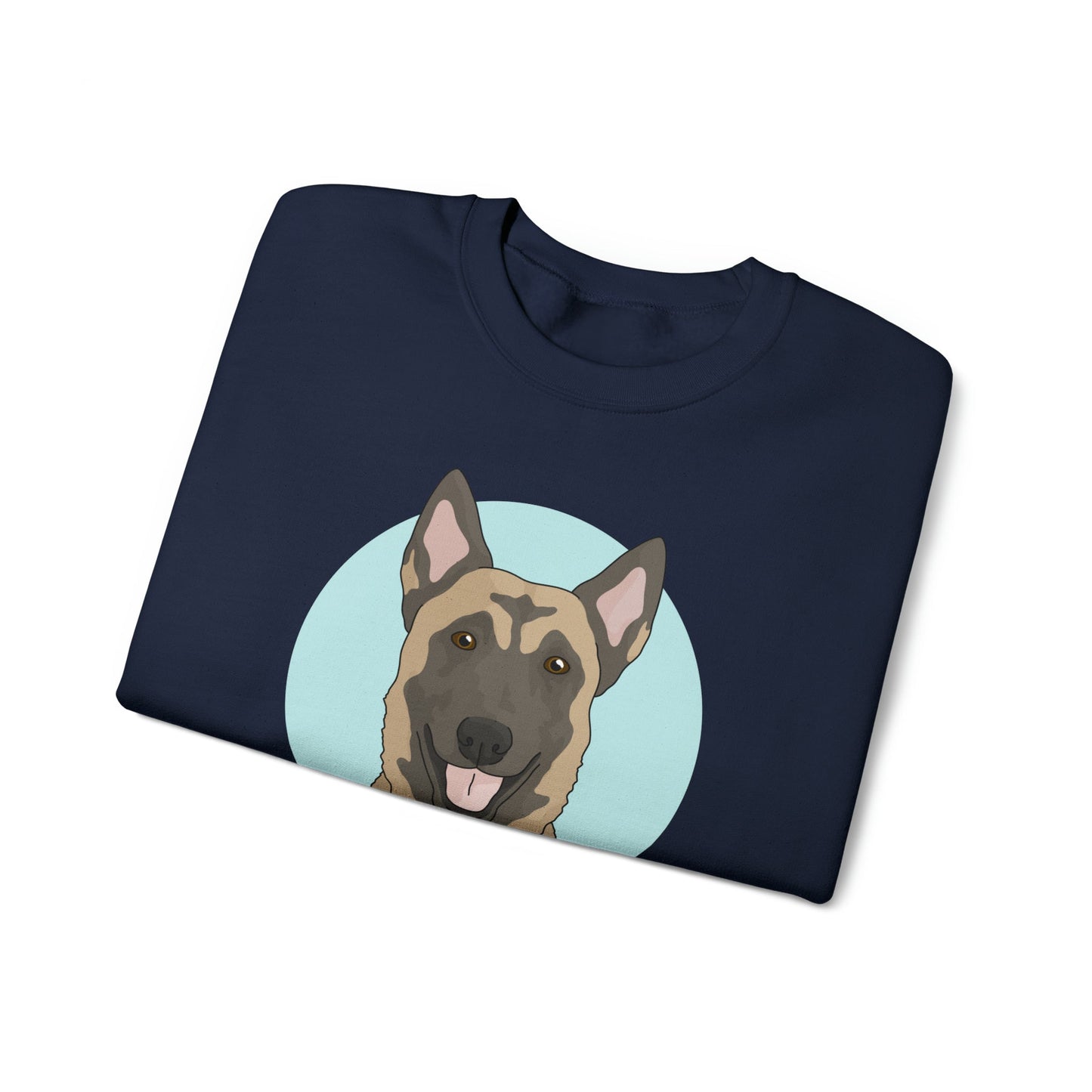 Belgian Malinois | Crewneck Sweatshirt - Detezi Designs-77991327124382537465