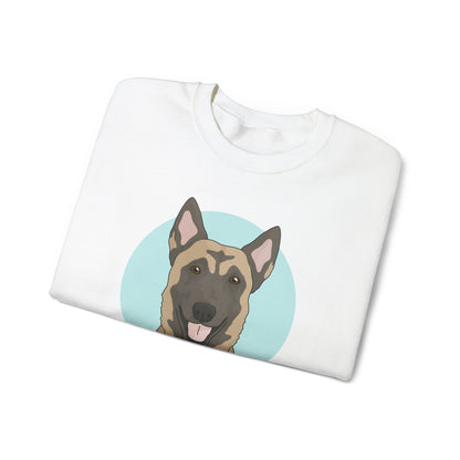 Belgian Malinois | Crewneck Sweatshirt - Detezi Designs-77991327124382537465