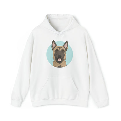 Belgian Malinois | Hooded Sweatshirt - Detezi Designs-13897091698323496852