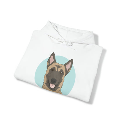 Belgian Malinois | Hooded Sweatshirt - Detezi Designs-21016622841540867763