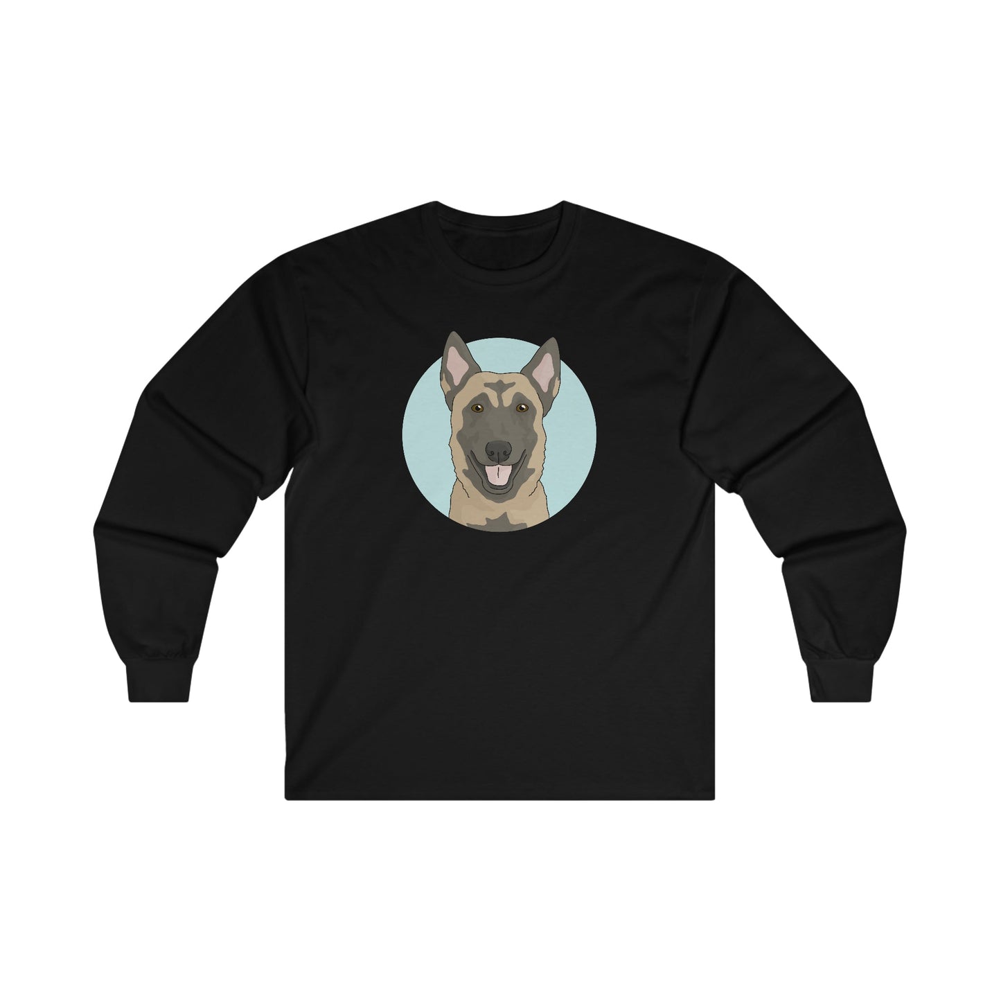 Belgian Malinois | Long Sleeve Tee - Detezi Designs-27876152237040272292