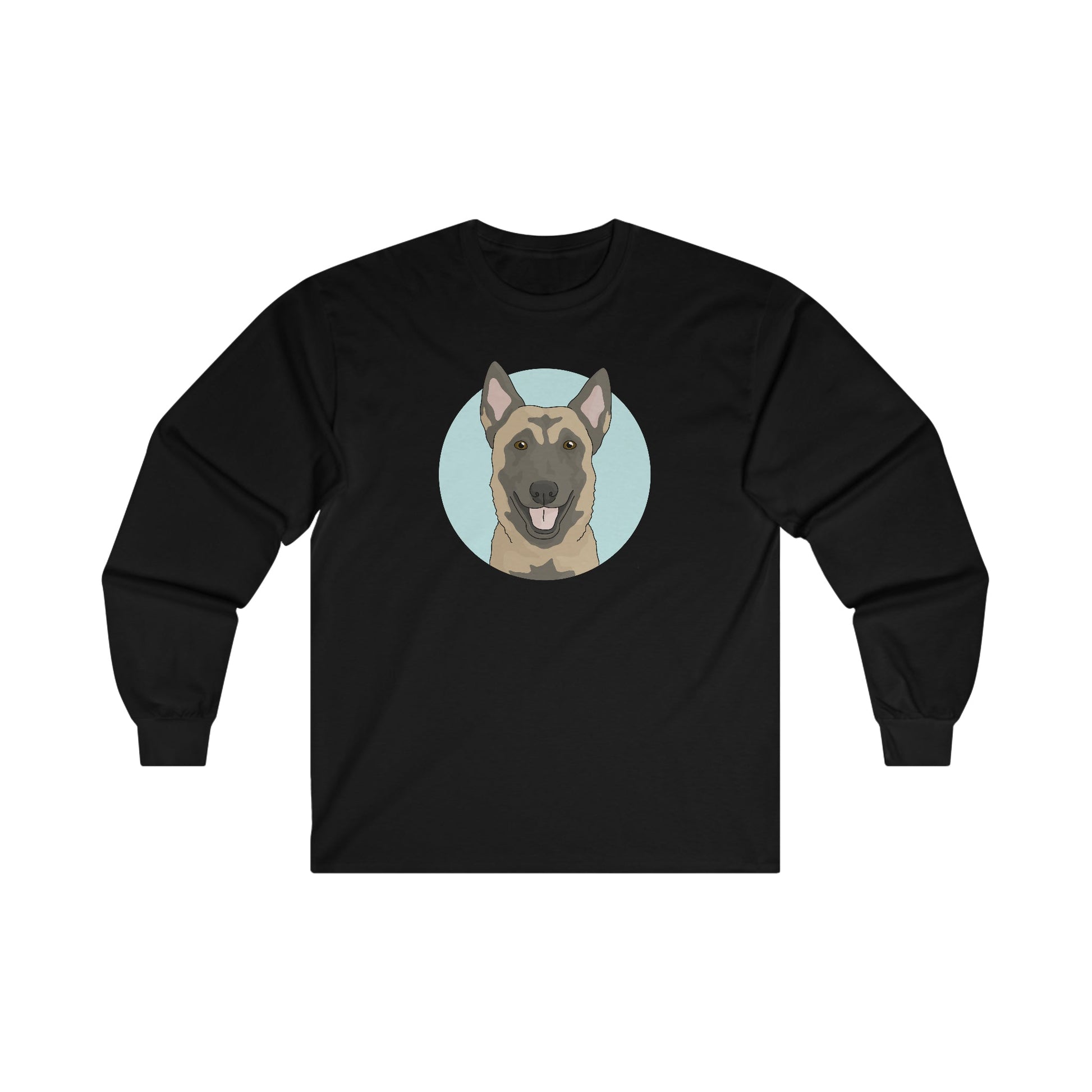 Belgian Malinois | Long Sleeve Tee - Detezi Designs-27876152237040272292