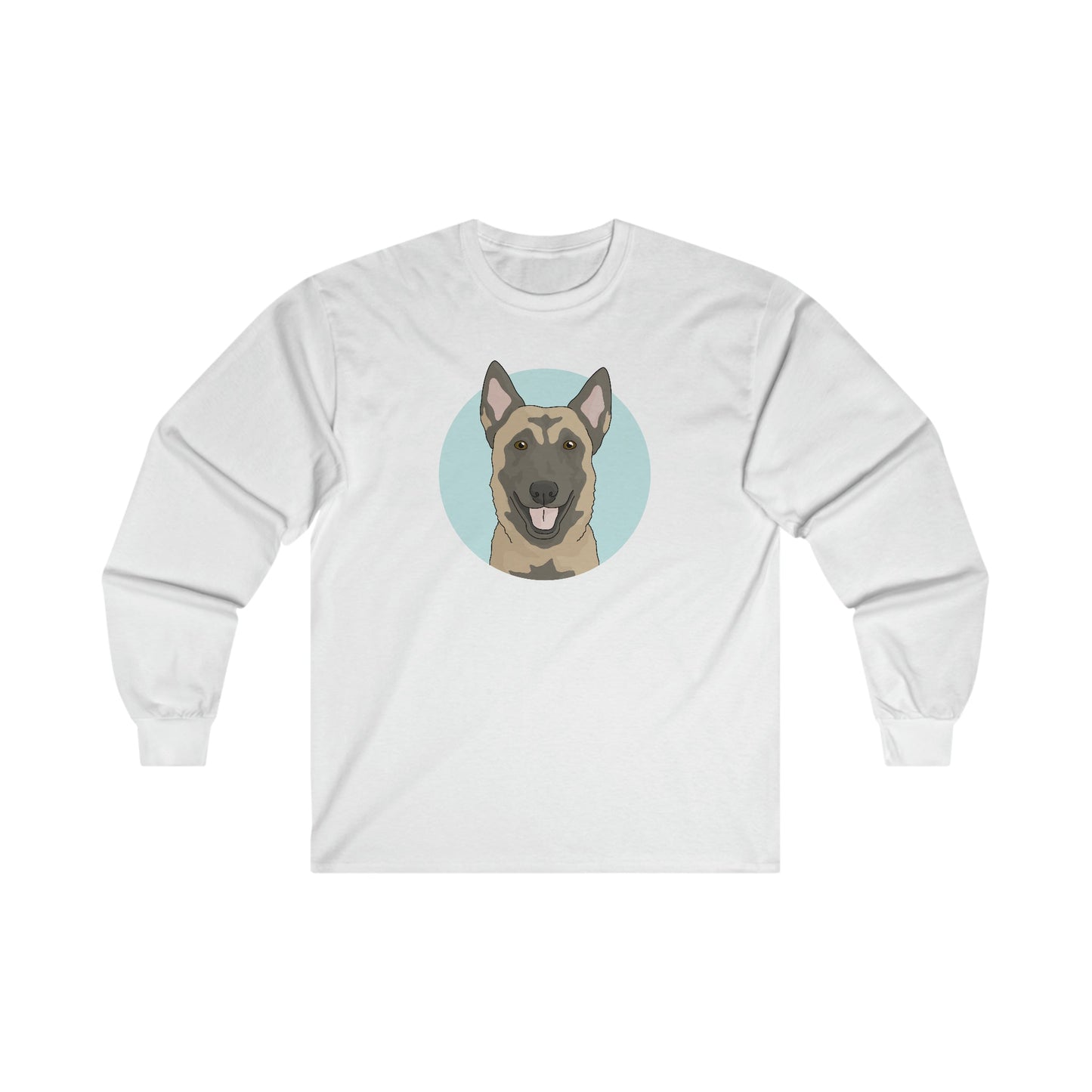 Belgian Malinois | Long Sleeve Tee - Detezi Designs-28666357482191980315