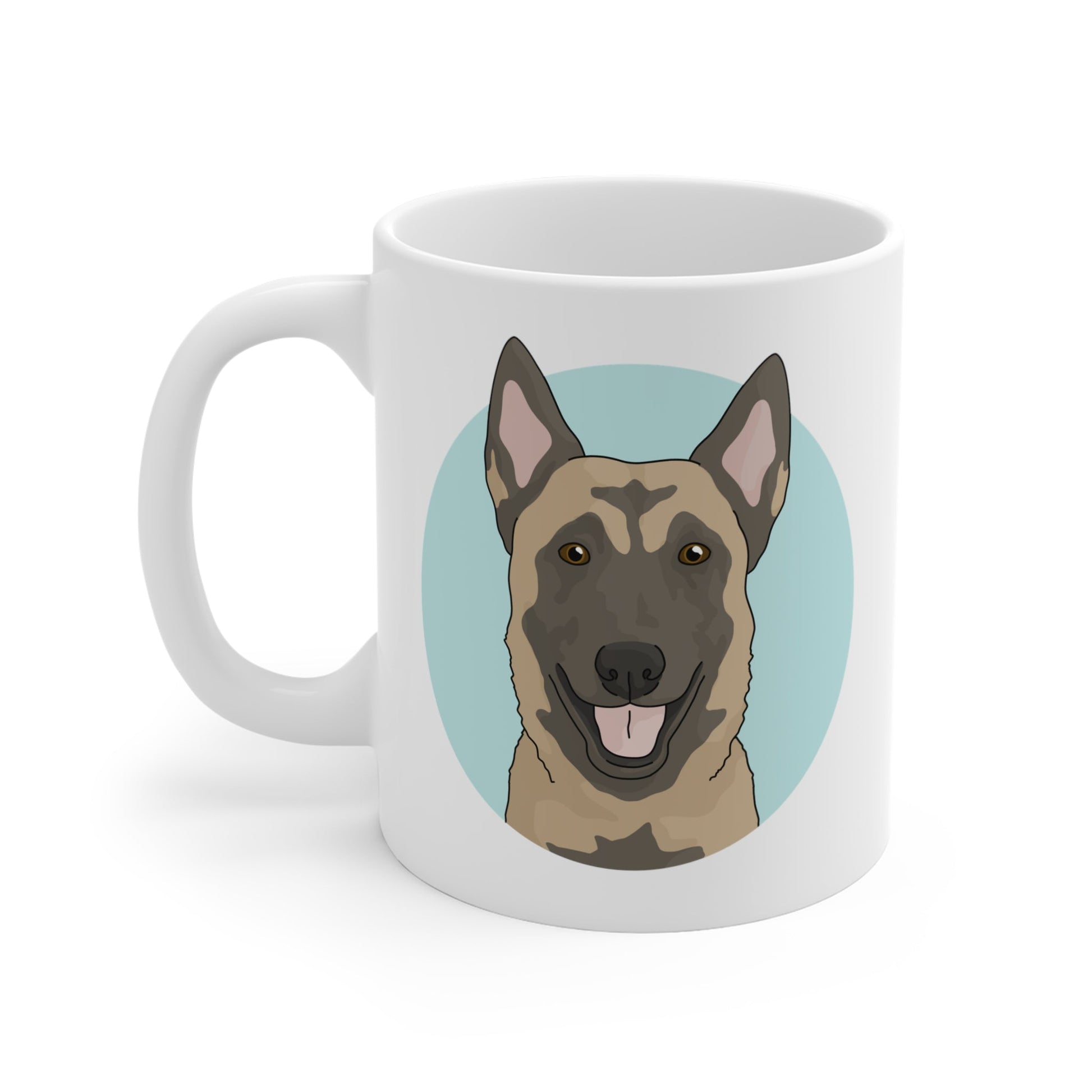 Belgian Malinois | Mug - Detezi Designs-29616428903476955385