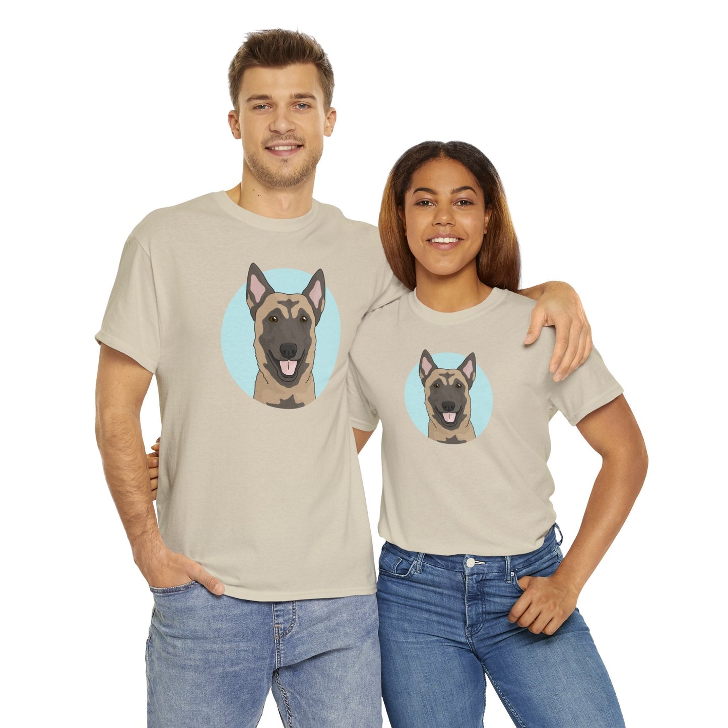 Belgian Malinois | T-shirt - Detezi Designs-14074919188731916562