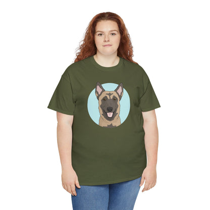 Belgian Malinois | T-shirt - Detezi Designs-14074919188731916562