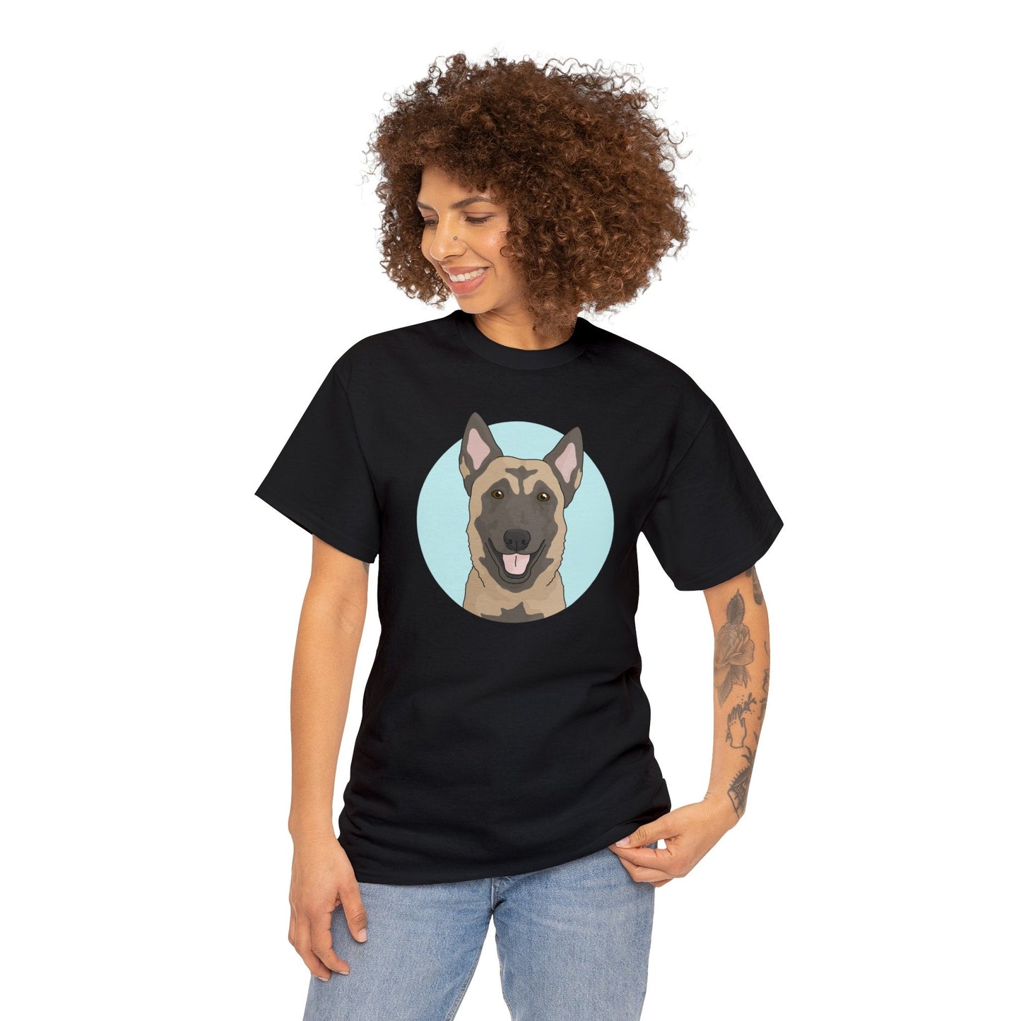 Belgian Malinois | T-shirt - Detezi Designs-14074919188731916562