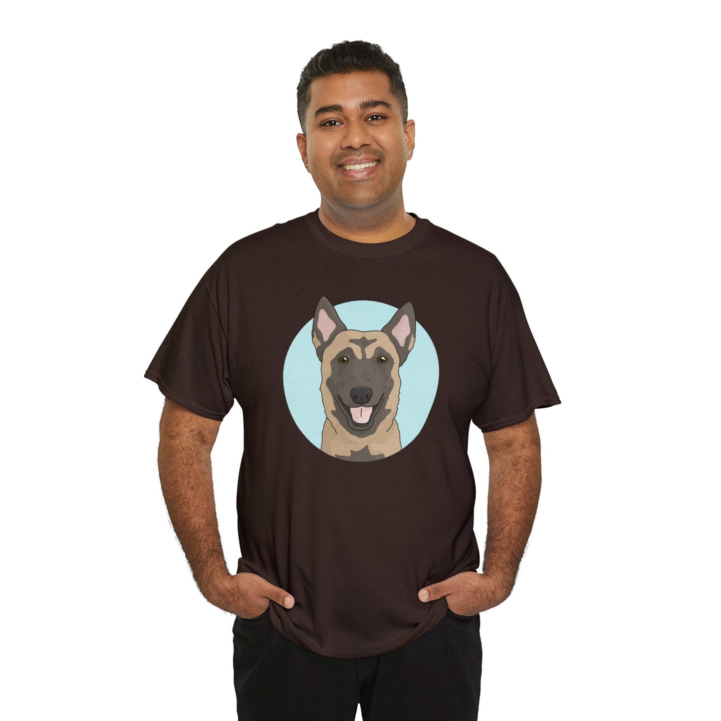 Belgian Malinois | T-shirt - Detezi Designs-14074919188731916562