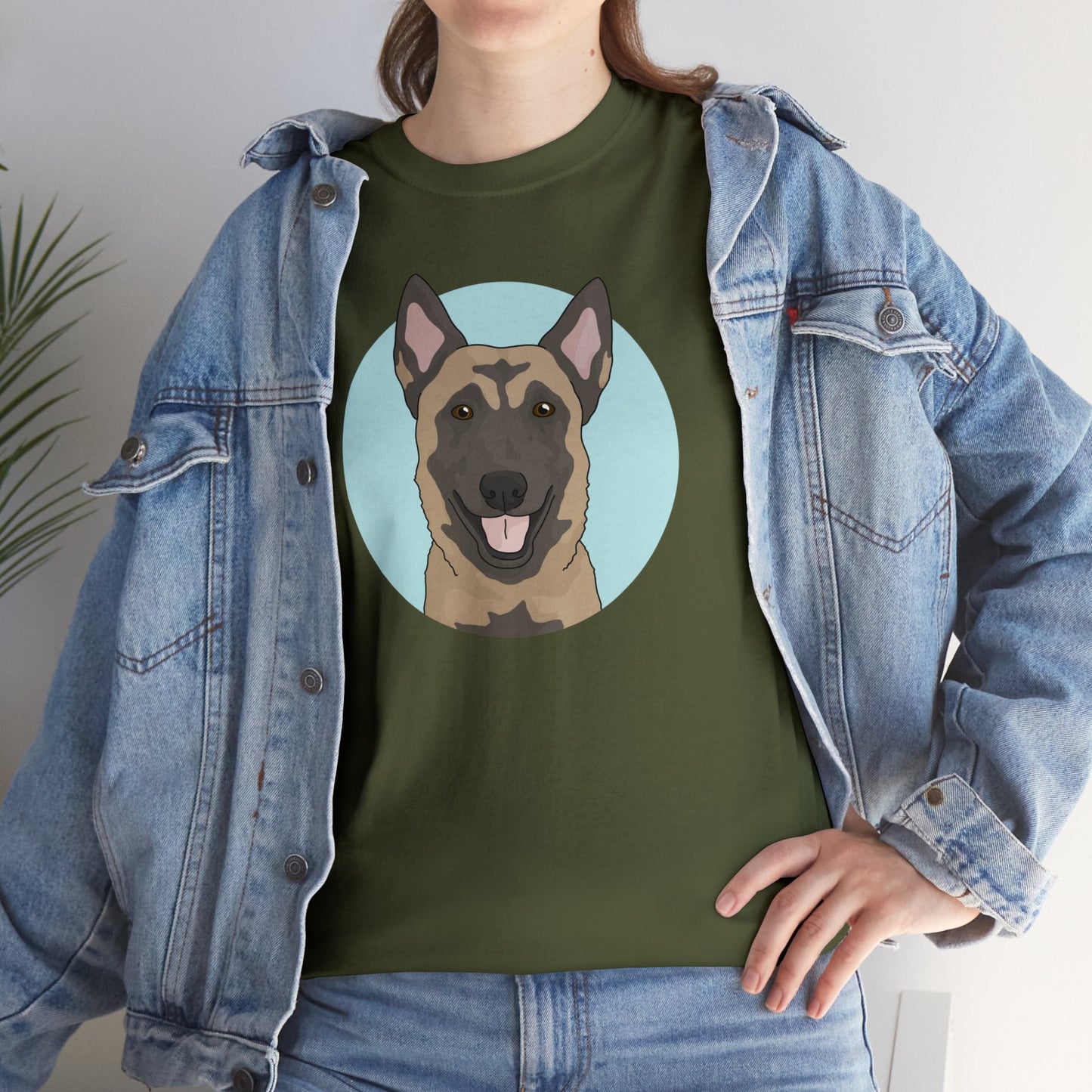 Belgian Malinois | T-shirt - Detezi Designs-14074919188731916562