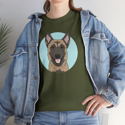 Belgian Malinois | T-shirt - Detezi Designs-14074919188731916562