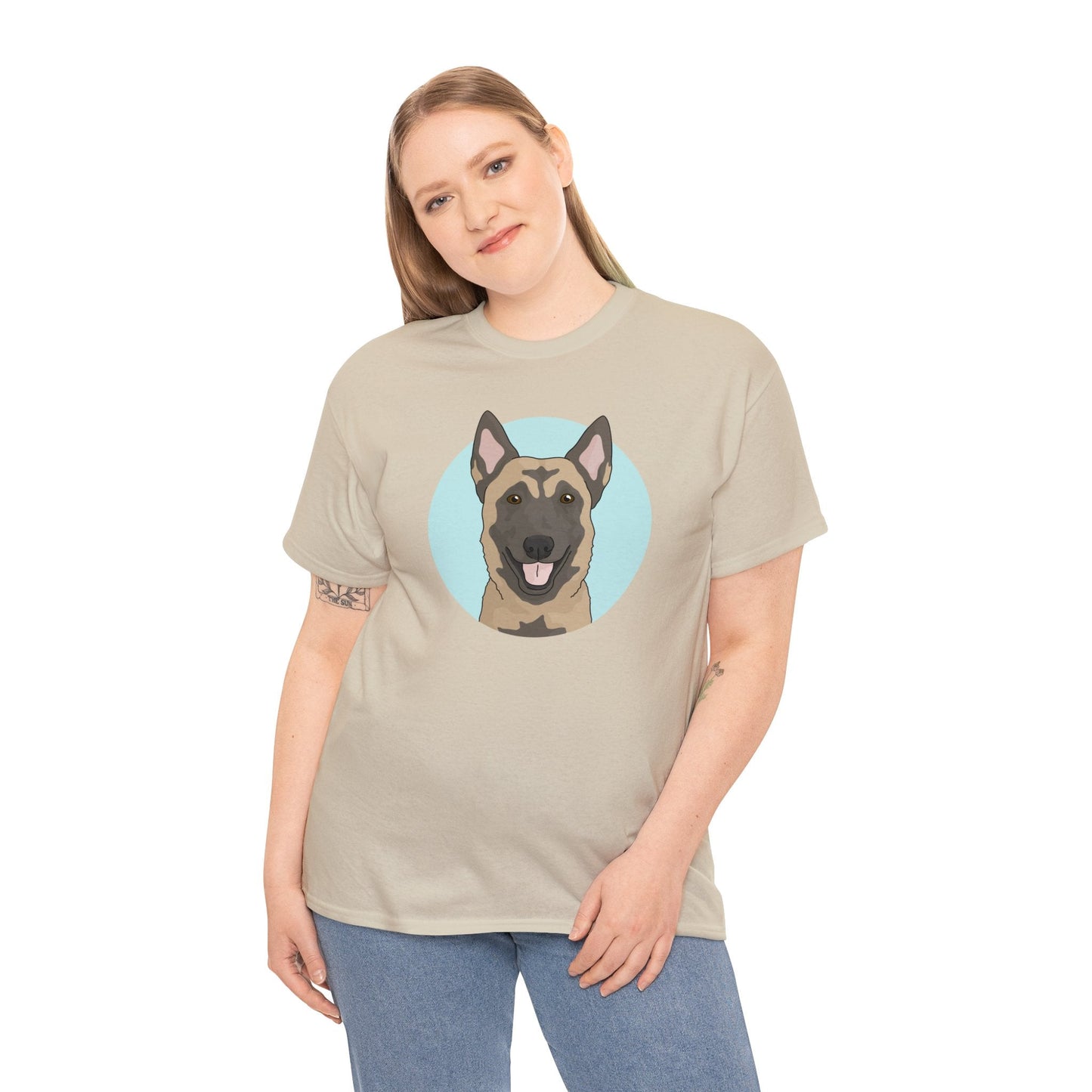 Belgian Malinois | T-shirt - Detezi Designs-14074919188731916562