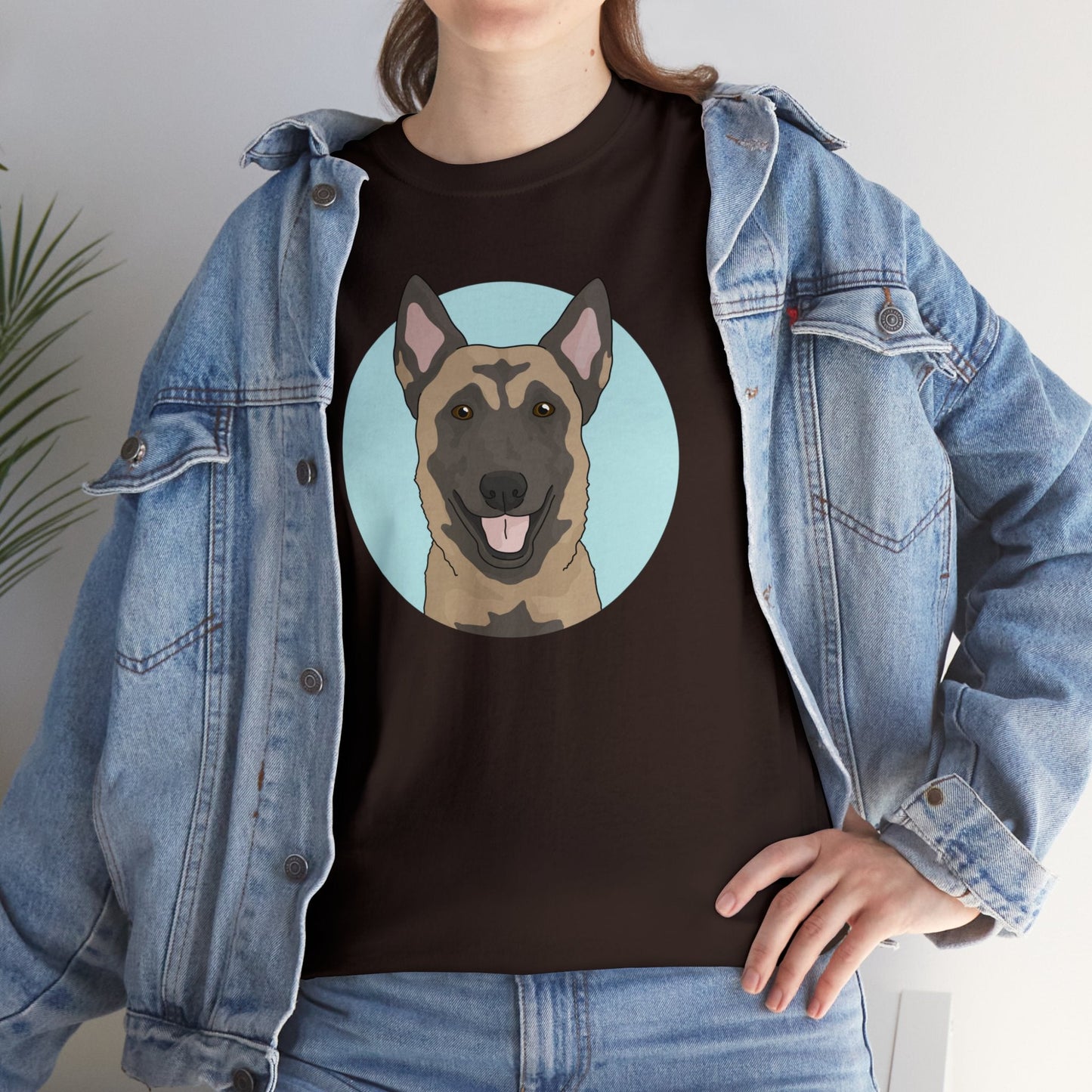 Belgian Malinois | T-shirt - Detezi Designs-14074919188731916562