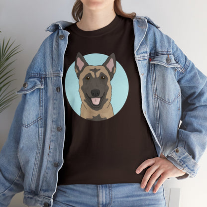 Belgian Malinois | T-shirt - Detezi Designs-14074919188731916562