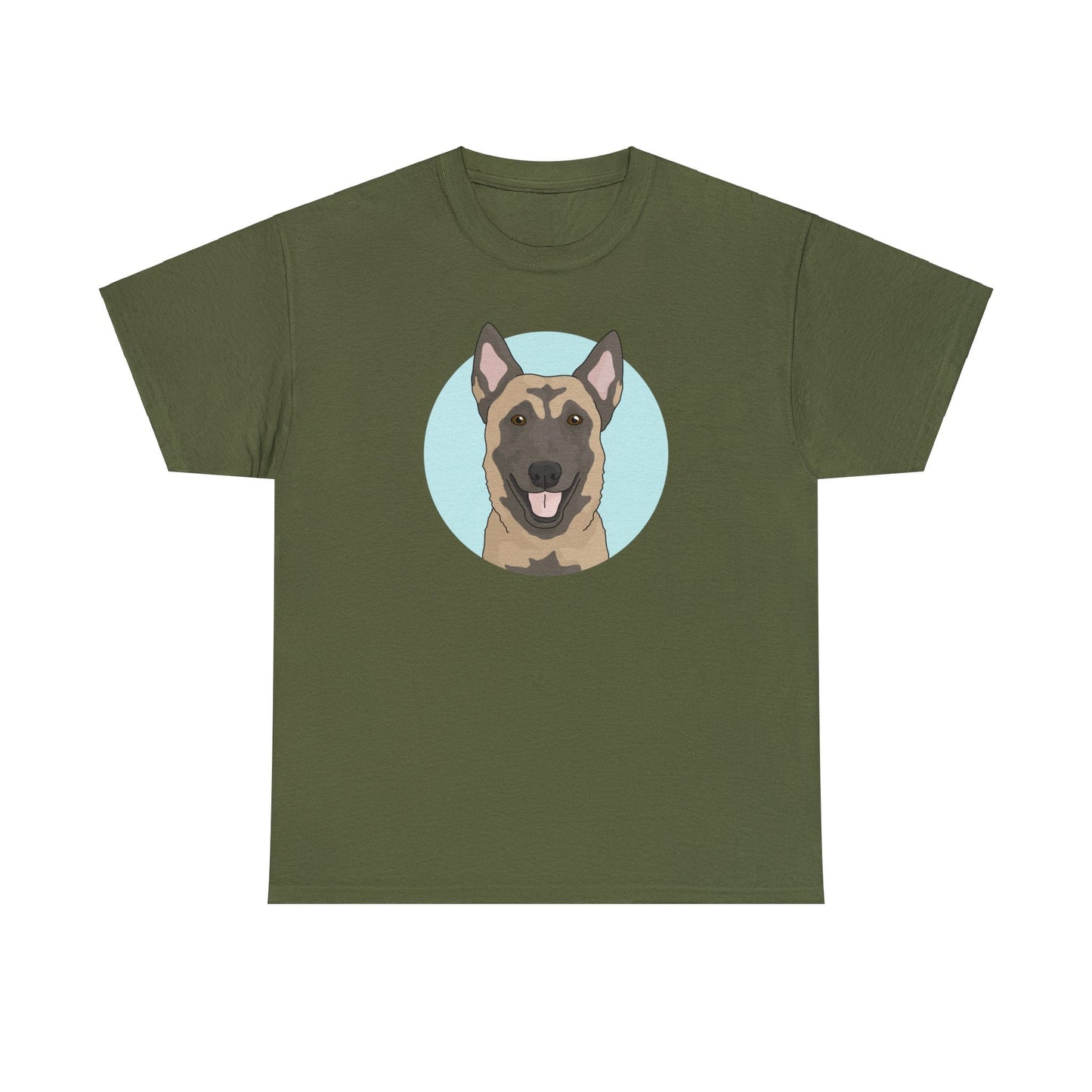 Belgian Malinois | T-shirt - Detezi Designs-66523380256691890352