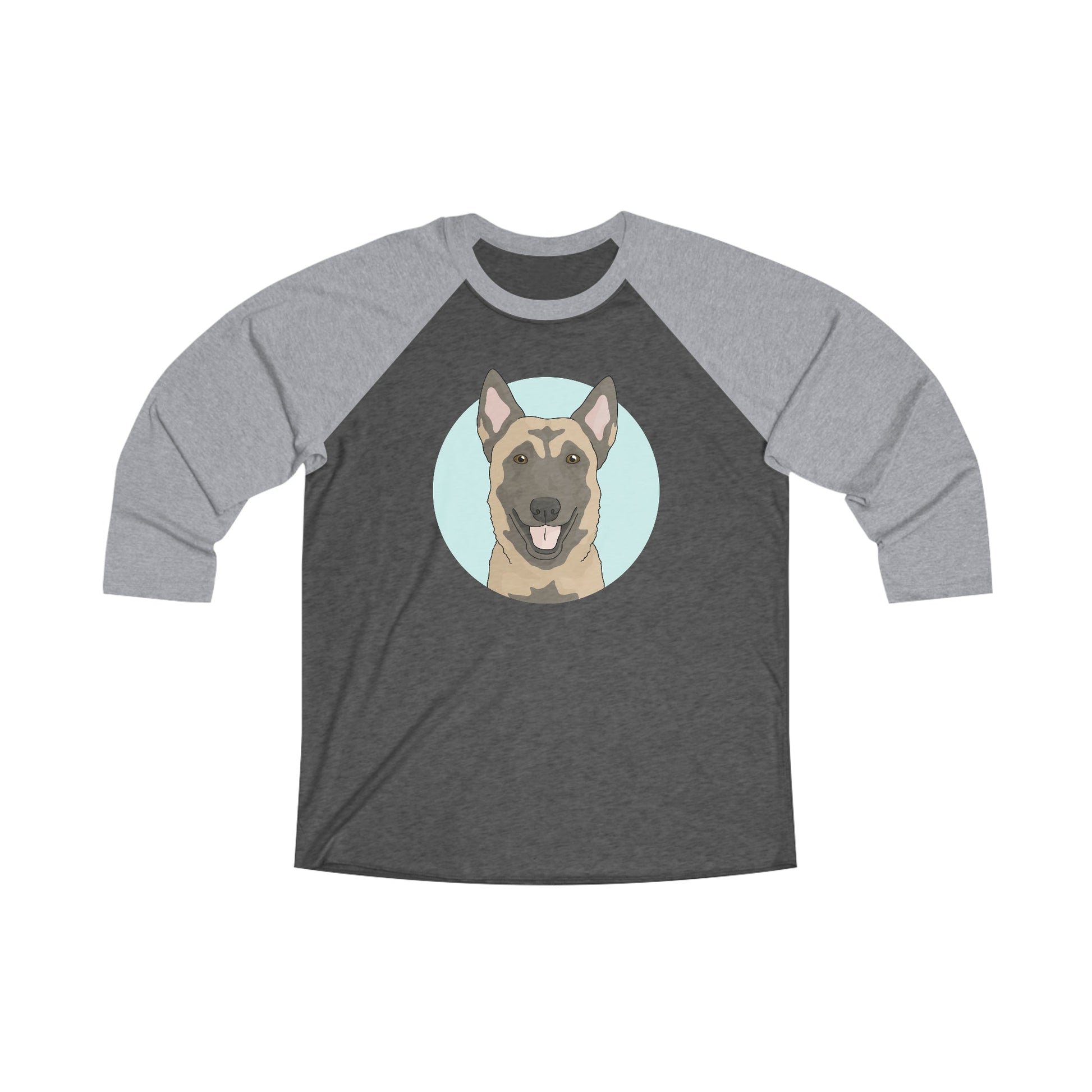 Belgian Malinois | Unisex 3\4 Sleeve Tee - Detezi Designs-72684274151805398099