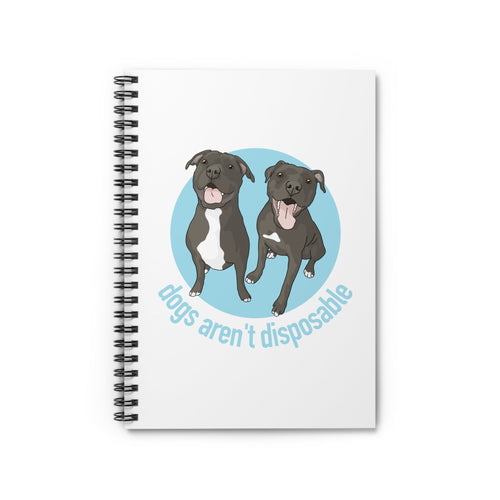 Benny and Lola | FUNDRAISER for PB Proud | Spiral Notebook - Detezi Designs-33356703884967323938