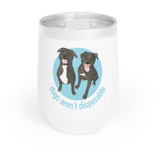 Load image into Gallery viewer, Benny and Lola | FUNDRAISER for PB Proud | Wine Tumbler - Detezi Designs-19784036180348611933

