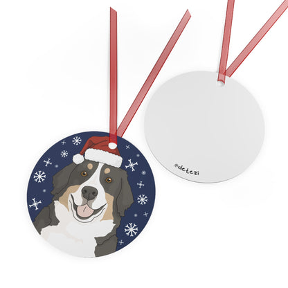 Bernese Mountain Dog | 2023 Holiday Ornament - Detezi Designs-25492840810047639427