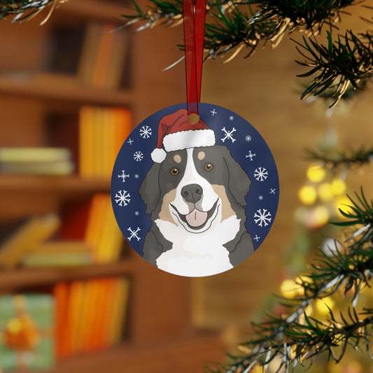 Bernese Mountain Dog | 2023 Holiday Ornament - Detezi Designs-25492840810047639427