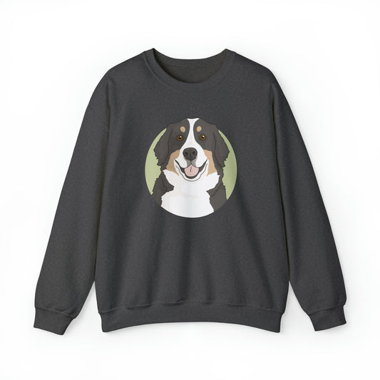 Bernese Mountain Dog | Crewneck Sweatshirt - Detezi Designs-60884033643610995089