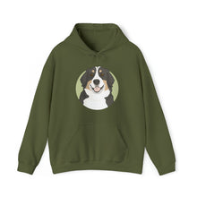Load image into Gallery viewer, Bernese Mountain Dog | Hooded Sweatshirt - Detezi Designs-19827917594419805434
